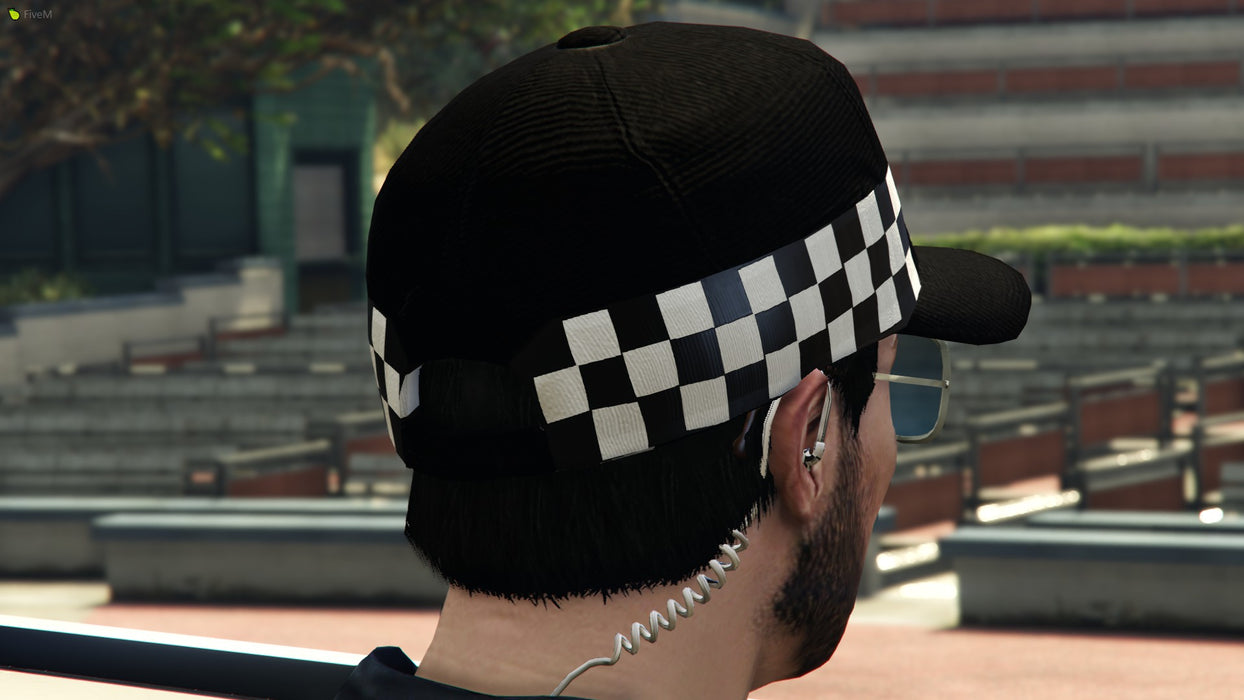Generic Police Baseball Cap (Black)